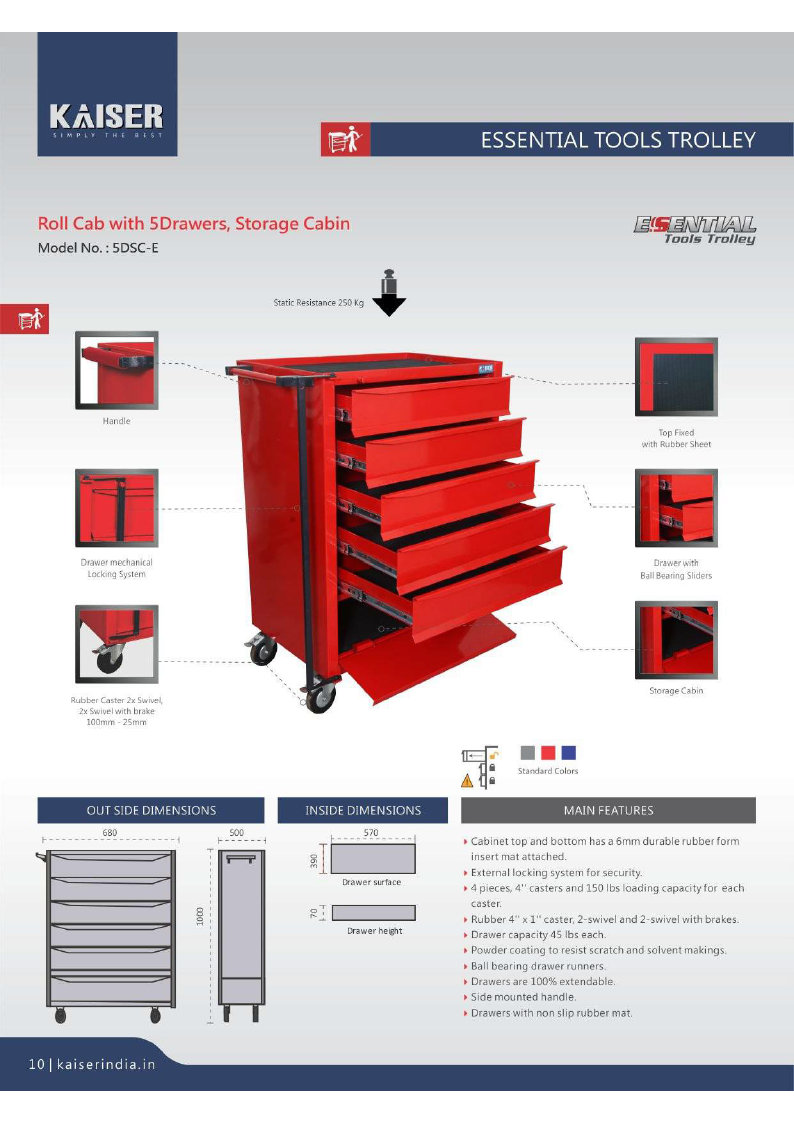 Essentials Tools Trolley in Chennai-7